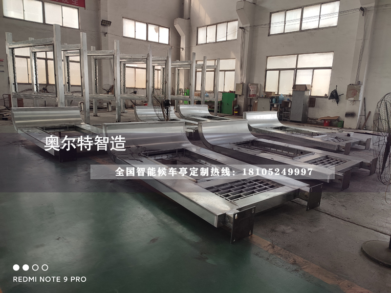 安徽宣城中式公交站臺候車亭生產(chǎn)案例 安徽宣城中式公交站臺候車亭生產(chǎn)案例