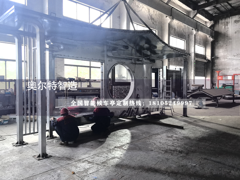 江西吉安中式公交站臺候車亭生產(chǎn)案例 江西吉安中式公交站臺候車亭生產(chǎn)案例