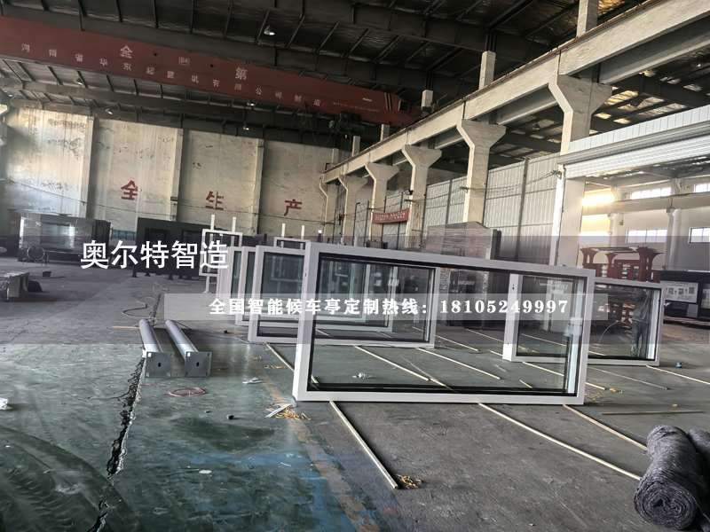安徽六安新建公交站臺生產(chǎn)案例 安徽六安新建公交站臺生產(chǎn)案例